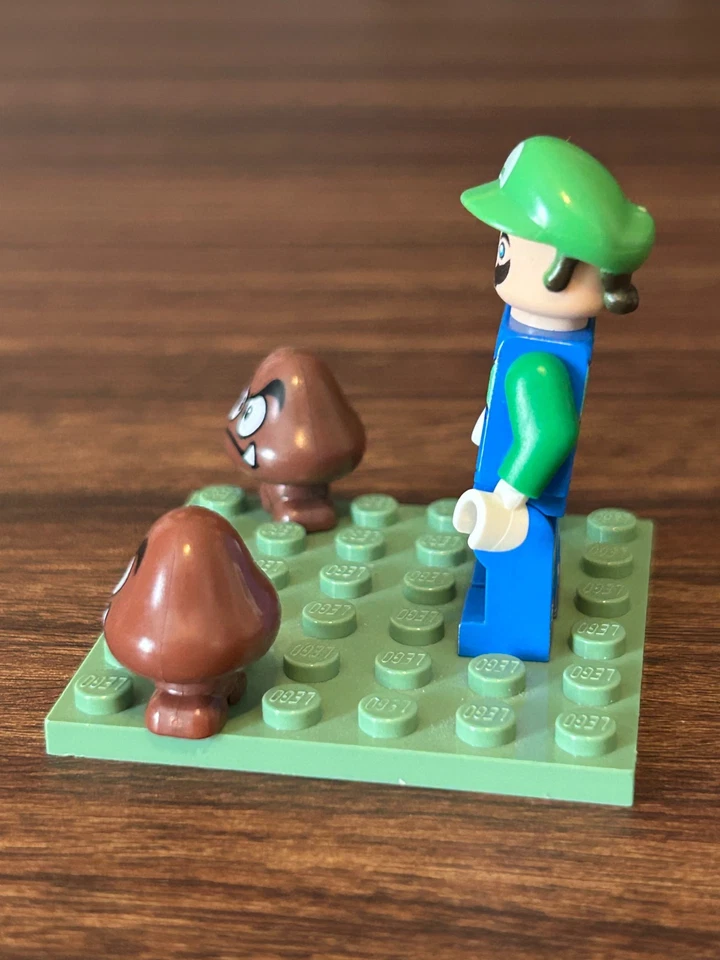 Lego Custom - Super Mario Bros. LUIGI - BIGKIDBRIX Foto 2 de 4