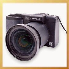 Ricoh Caplio GX100 Digital Camera Set w/Wide Conversion Lens DW-6 Excellent Japa