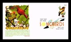 US COVER SONGBIRDS EVENING GROSBEAK FIRST DAY ISSUE PANDA CACHET