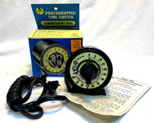 Vintage MARK-TIME 60 Seconds Switch Photographic Darkroom Timer in Box TESTED