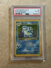 Pokémon 1999 Blastoise - Holo Rare “Stage” Error 2/102 PSA 6