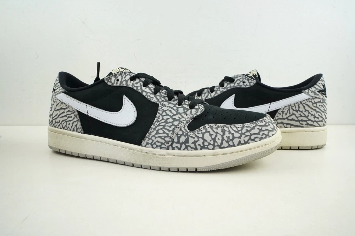 Jordan 1 Retro OG Low Black Cement for Sale | Authenticity