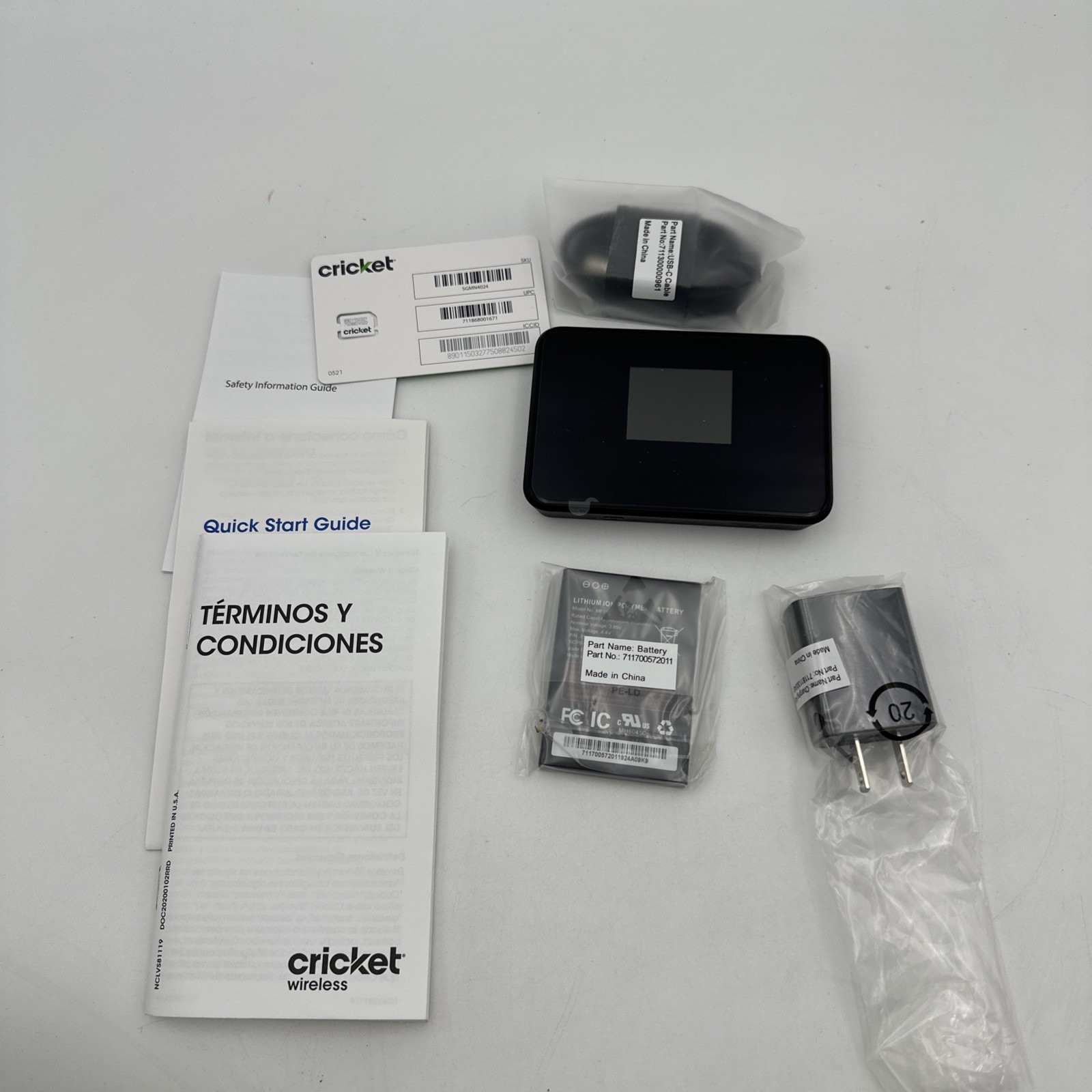 Cricket Turbo Hotspot 2 DEMK4108 model CT2MHS01