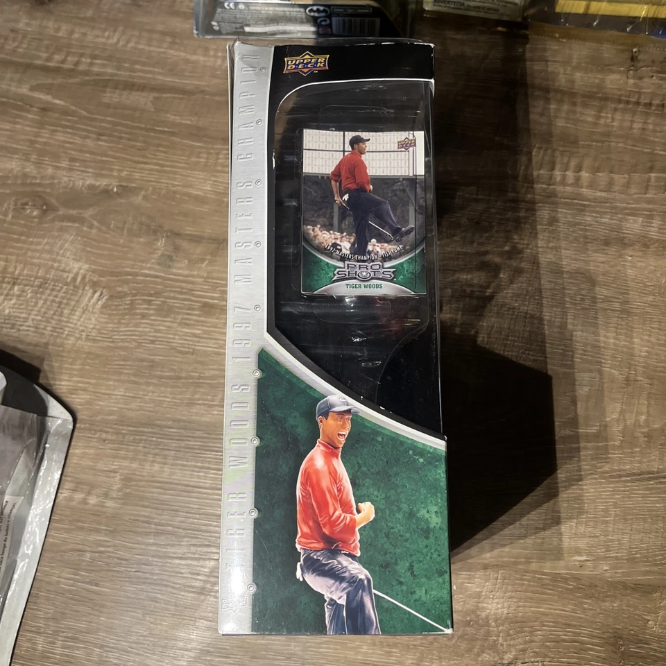 Tiger Woods Pro Shots Upper Deck 1997 Masters Champion PGA Golf con tarjeta NUEVO Foto 2 de 4