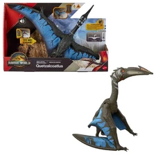 Jurassic World Rebirth Aerial Ambush Quetzalcoatlus Winged Dinosaur by Mattel 🆕