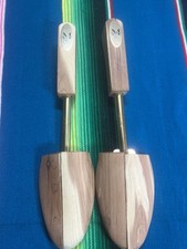 Pair Of Mens Warehouse - Adjustable Size L . Wood Shoe Tree- Good Shape