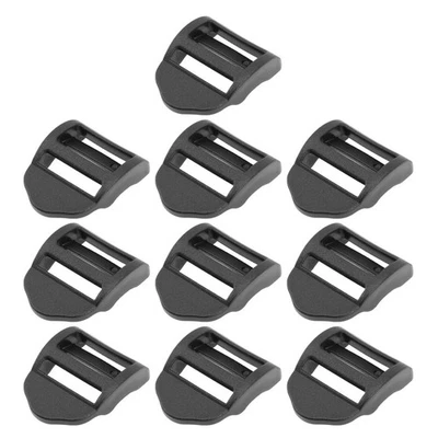10 Pcs Boucle De Réglage Des Bagages Clips En Plastique Alpinale - Photo 1/4