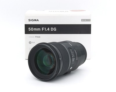 Sigma Art 50mm 1.4 DG HSM für Sony E-Mount wie neu, im Originalkarton #50068**