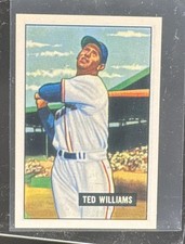 1986 BOWMAN REPRINT #165 TED WILLIAMS RED SOX