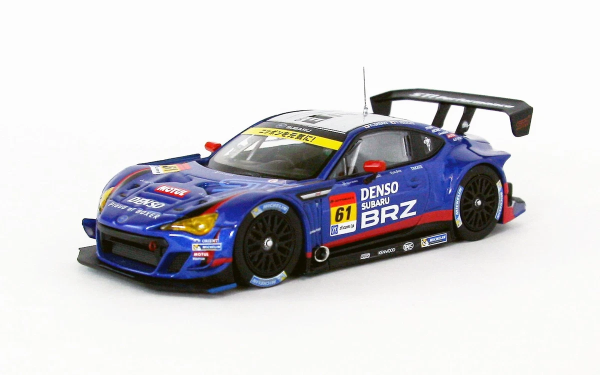 EBBRO 45084 1/43 SUBARU BRZ R&D SPORT GT300 2014 No.61 K. Sasaki