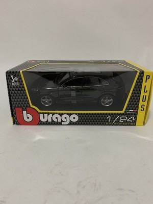 1:24 Porsche Macan 3.0 V6 2014 Burago Diecast LGB G Scale Model Car 21077 Black