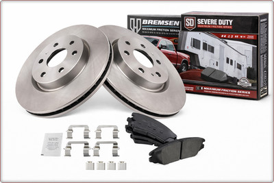 2x BREMSSCHEIBEN + BREMSKLÖTZE VORNE FÜR CHEVROLET IMPALA MALIBU BUICK REGAL