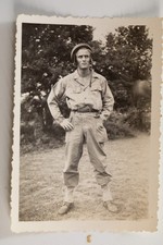 PHOTO SNAP SHOT France	 1er régiment de chasseurs parachutistes 1er RCP 1948