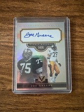 2017 Panini Vertex Mean Joe Greene Highly Revered Autograph Auto /99 Steelers