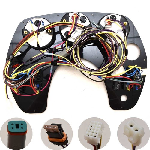 Rinker Boat Gauge Dash Panel | Faria Mercury 16 7/8 x 11 7/8 Inch - Picture 2 of 6