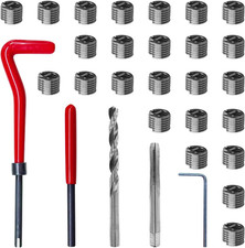 30PCS M6 X 1.0Mm Thread Repair Insert Kit, Stainless Steel Helicoil Inserts Set,