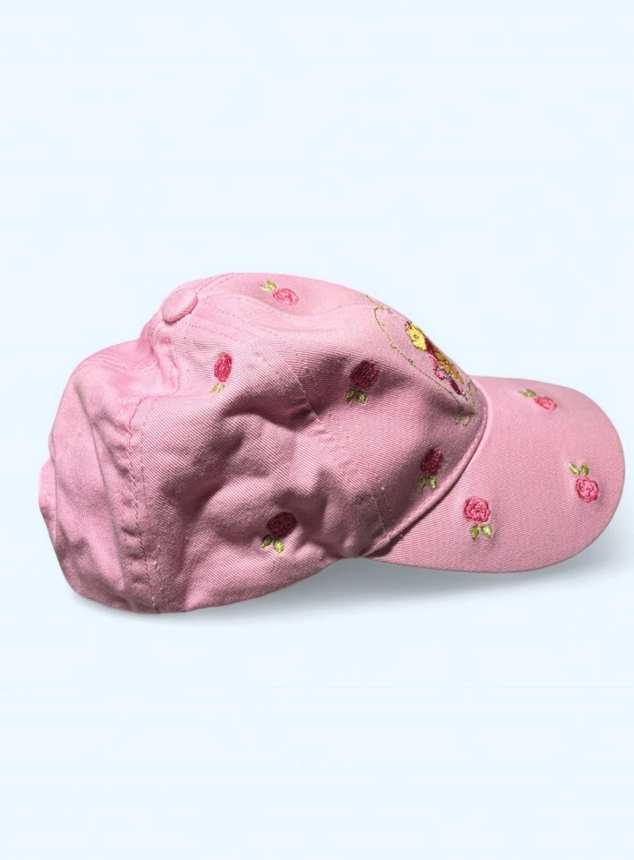 Gorra de béisbol ajustable bordada rosa Pooh Bear & Piglet, talla 2T - 3T Foto 3 de 4