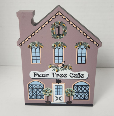 Cat s Meow PEAR TREE CAFE 2000 Twelve Days of Christmas Day 1 #00-131