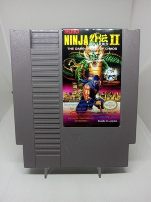 Ninja Gaiden II: Dark Sword Chaos (Nintendo NES) Reconditioned! Authentic!
