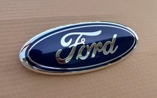 Blue Chrome 2005-2014 Ford F150 Front Grille Tailgate 9 Inch Oval Emblem 1pc Blue Chrome 2005-2014 Ford F150 Front Grille Tailgate 9 Inch Oval Emblem 1pc