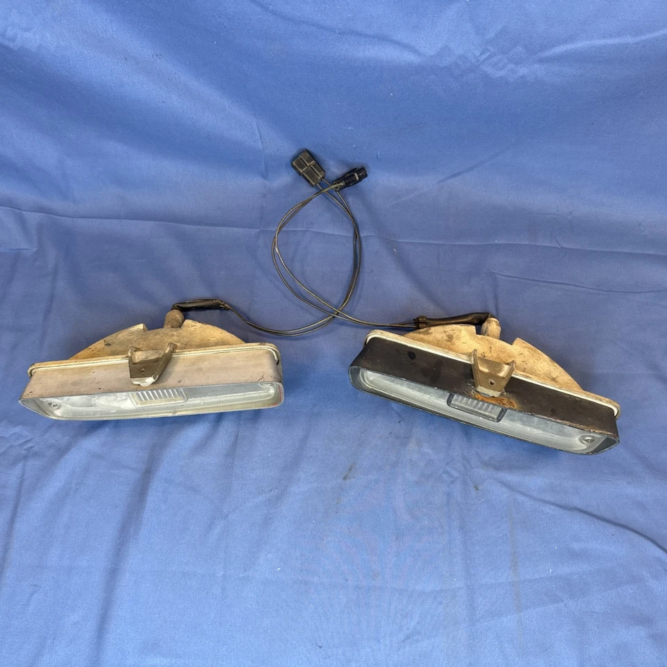 1973 1974 Dodge Charger conjuntos de seta dianteira com lentes funcionando - Imagem 2 de 4