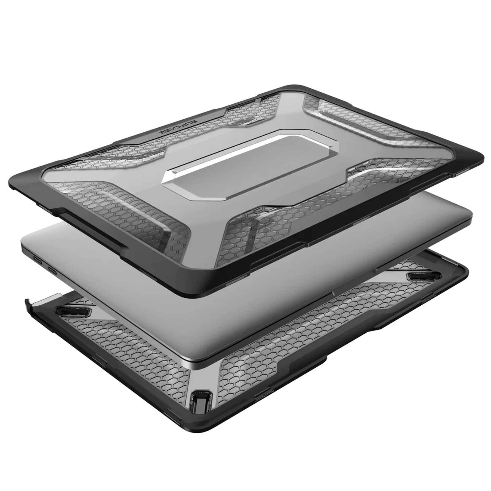 Coque MacBook Pro 13 pouces 2022 protection rigide transparente Supcase - 2