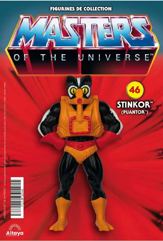 Masters of the Universe Altaya Figurine de collection N°46 Stinkor / Puantor pour vitrine MOTU