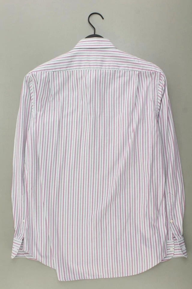 BOSS by Hugo Boss camicetta per uomo taglia Hemdgröße 40, M, 50 rigato di cotone - Immagine 2 di 4