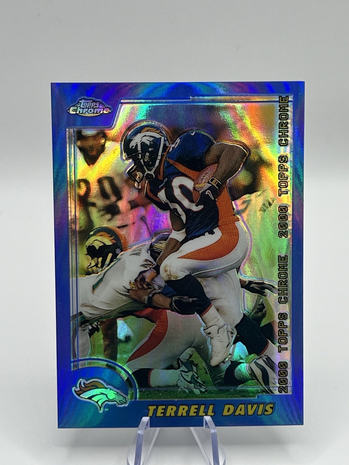 2000 Topps Chrome Refractor - #60 Terrell Davis