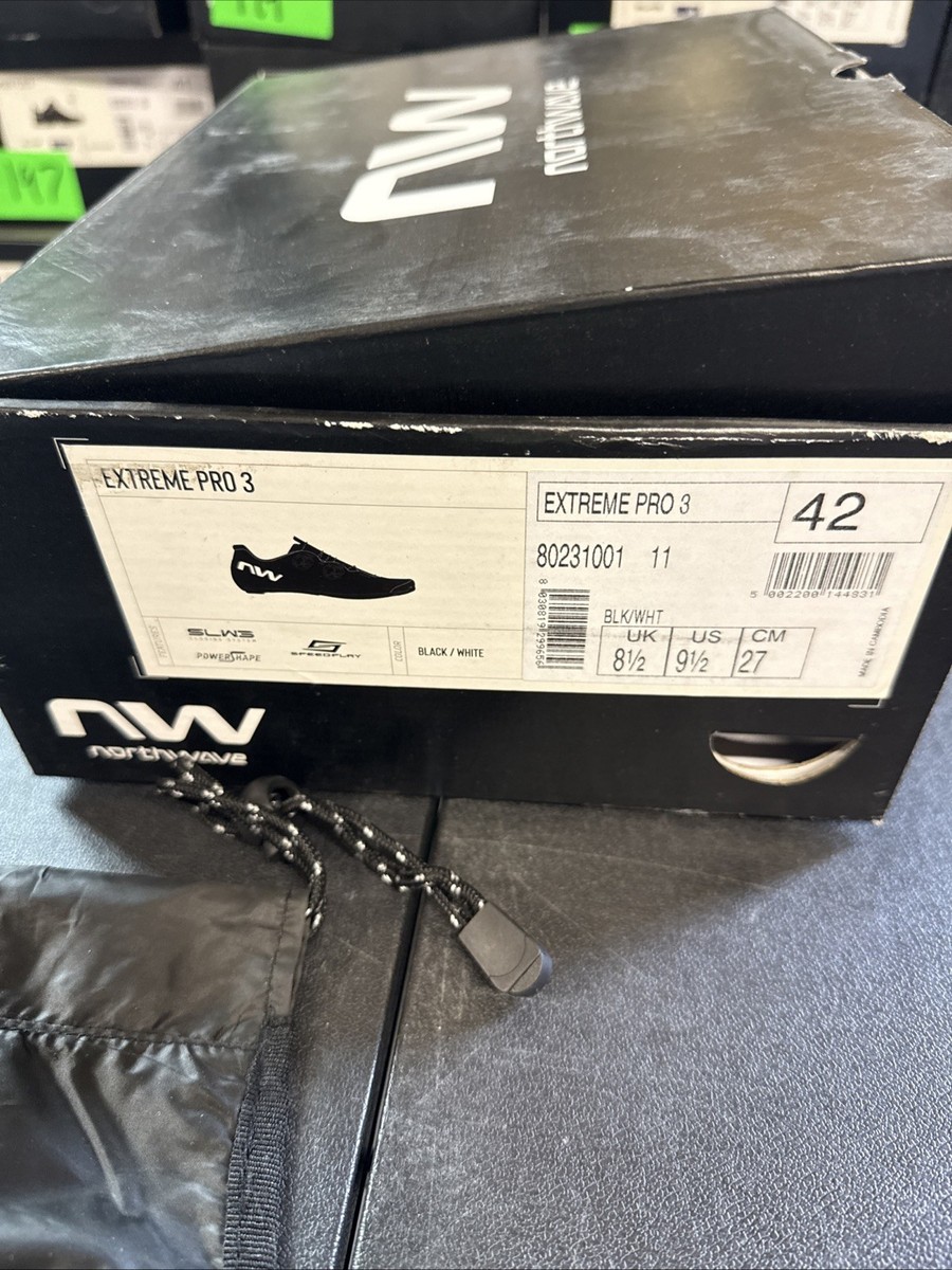 Northwave Extreme Pro 3 Men's Road Cycling Shoes US 9.5 Euro 42
