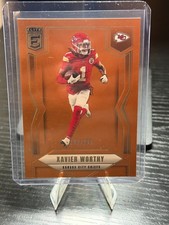 2025 Panini Donruss Elite - Xavier Worthy #35 Orange /199