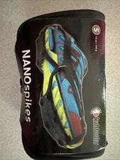 Kahtoola Nanospikes Ice Footwear Traction Cleats Hike Work Snow Black Size S