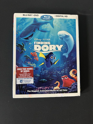 Finding Dory Blu-ray + Digital Copy 2016 Disney - With Slip Cover - SEALED