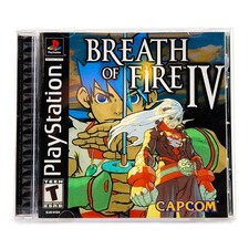 Breath of Fire IV - PlayStation 1, PS1 (CIB, Pristine Scratch Free Disc)