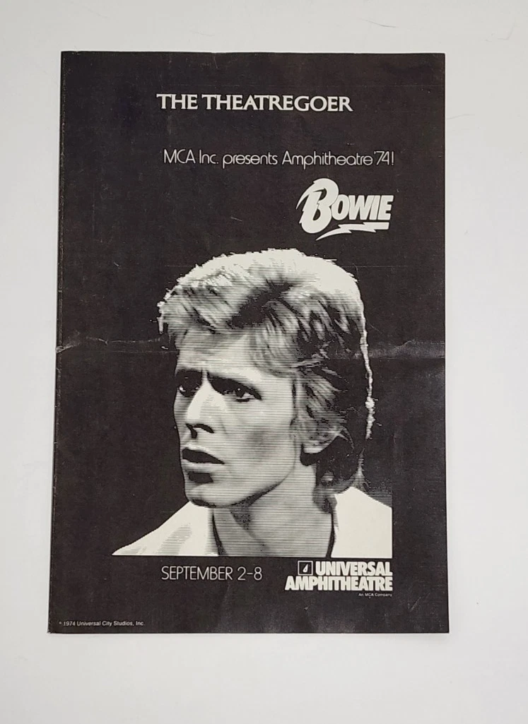David Bowie Concert Memorabilia for sale | eBay