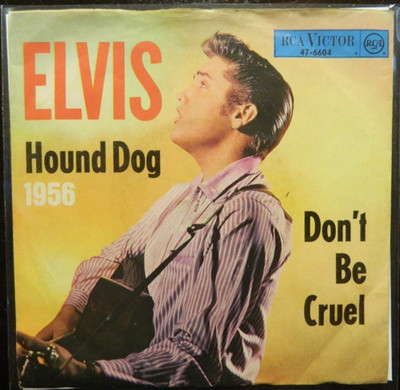 Elvis Presley  7''     Hound Dog - Don`t Be Cruel   VG+   sehr seltenes Cover