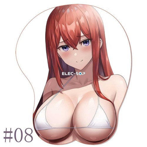 Sexy Steins g_Gate Boob OPPAI Mousepad Kurisu Wrist Rest BULK 3D Hentai MousePad - 第 13/16 張圖片