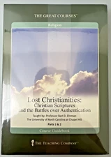 Great Courses: Lost Christianities - Parts 1 & 2 CDs and Guidebook 2002. Sealed