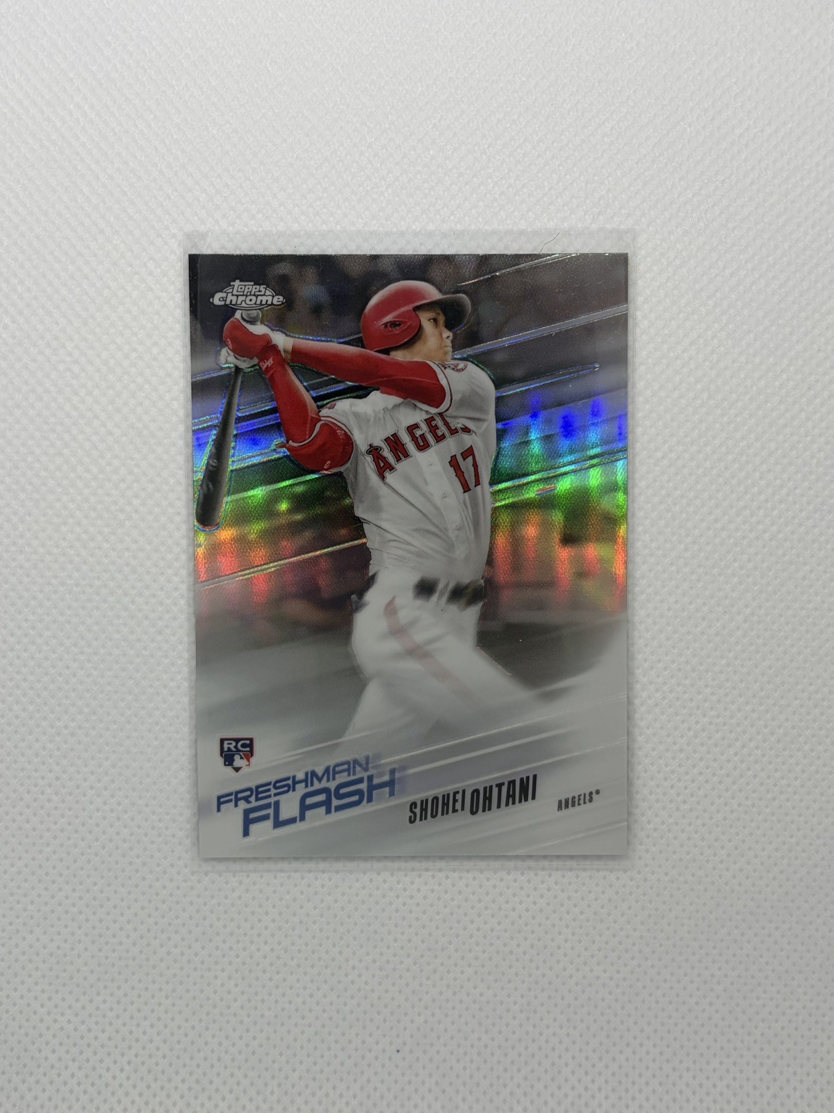 2018 Topps Chrome Shohei Ohtani Freshman Flash #FF-1 Rookie RC Angels Dodgers 1
