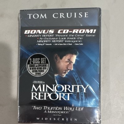 DreamWorks Minority Report DVD Widescreen 2-Disc Set Bonus CD-ROM Tom Cruise