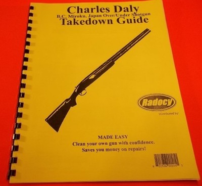 Charles Daly Over/Under Shotgun Takedown Guide   Printed Step-by-Step (153)