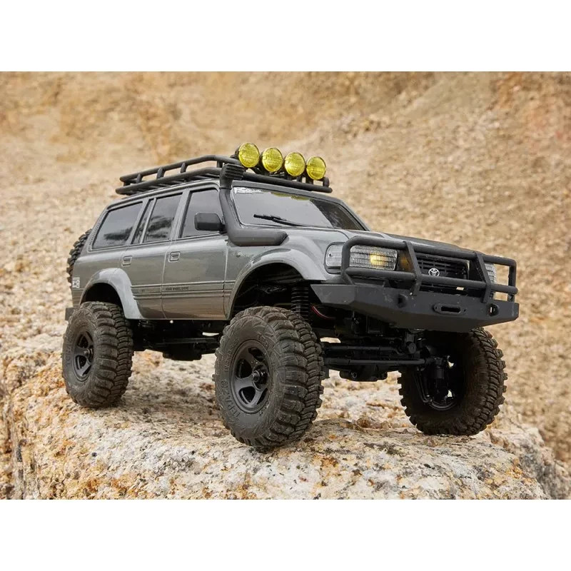 FMS 1:18 FCX18 LC80 Toyota Land Cruiser LC80 RTR Grey Slightly Used LC80 L4