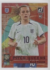 2023 Panini Donruss FIFA Women's World Cup Pitch Queens Red /299 Ella Toone 5l1