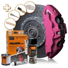 Foliatec Bremssattellack hot pink metallic 2157 7-teilig hitzebeständig