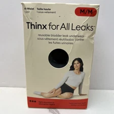 Thinx For All Leaks Size Medium Light Absorbency Hi-Waist Bladder Leak Underwear