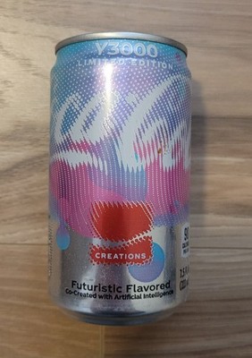 Coca-Cola Y3000 Limited Edition ''Futuristic Flavored'' 7.5 fl oz Mini Can - FULL