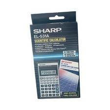 Sharp EL-531A Scientific Calculator BRAND NEW Old Stock