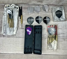 Swirls + Halex Dart LOT Case + Tip Replacements.new & Used  Mix Lot