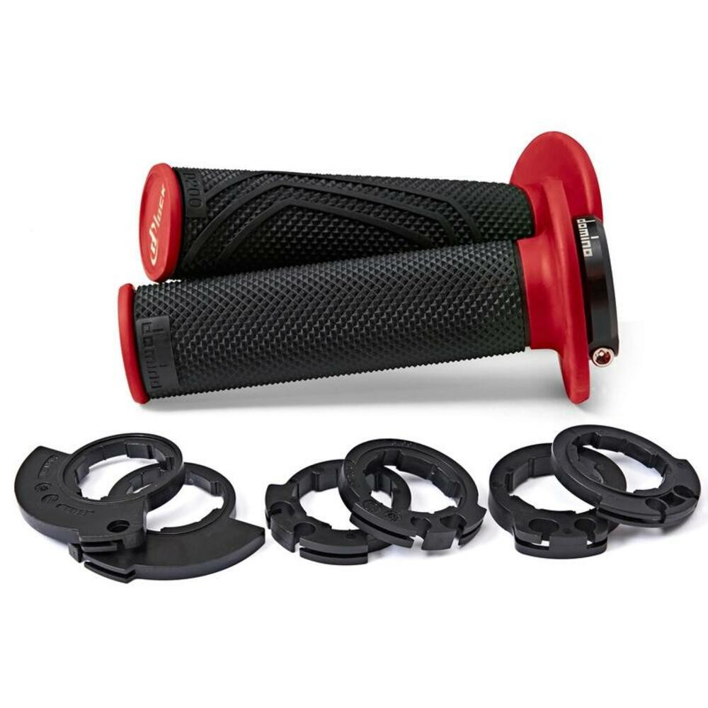 Free Shipping DOMINO D-LOCK 200 Motorcycle Handlebar Grips Parts Accessories