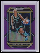 2023 Panini Prizm WNBA Courtney Williams Purple #/149 #19 Chicago Sky